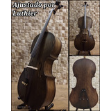 Violoncelo 4/4 Rolim Milor Envelhecido Fosco Com Acessórios