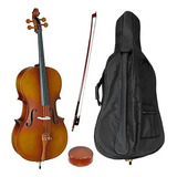 Violoncelo Hofma Hce 110 4/4 Completo - Arco, Capa Breu