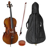 Violoncelo Profissional 4/4 Cello Eagle Ce310 C/ Estojo