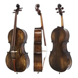 Violoncelo Rolim Milor Envelhecido Fosco Cello 4/4