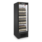 Visa Cooler Cerveja 400 Litros Porta De Vidro Vcc400v Preto 220v