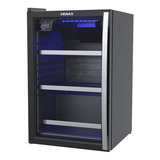 Visa Cooler Expositor Preto Venax 100l Porta De Vidro 110v C