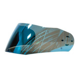 Viseira Azul Iridium Capacete Helt 950 Hippo Glass Polivisor