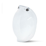 Viseira Bolha Capacete Aberto Bubble Custom Old School Moto