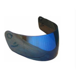 Viseira Capacete Ebf Spark Extreme Eox E17 Azul Iridium