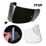 Viseira Capacete Ls2 Ff320 Mais Película Anti Embaçante