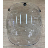 Viseira Capacete Moto Bolha Bubble Custom Urban Tauru Aberto
