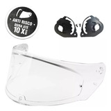 Viseira Cristal Capacete Ls2 Ff320 Ff353 Ff800 + Reparo