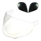 Viseira Cristal Do Capacete Fly Strada One + Reparo Lateral