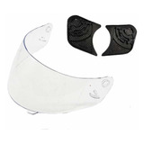 Viseira E Reparo Capacete Ebf New Spark Flash Eox Cristal