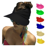 Viseira Feminina Turbante Dupla Face Moda Praia Piscina
