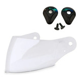 Viseira Mixs Mx2 Storm Carbon Gladiator Femme Power + Reparo