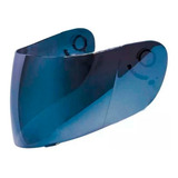 Viseira Nasa Sh881 , Sh821 Shiro Azul C/ Trat. Anti Risco