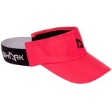 Viseira Shark Beach Tennis - Ajustável Pink Flex 