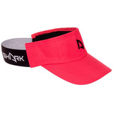 Viseira Shark Beach Tênnis - Pink Flex - Logo Branco