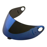 Viseira Shark S600 S650 S700 S800 S900 Openline Azul Iridium