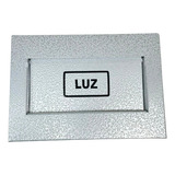 Visor Leitura De Agua E Luz Em Aço Carbono E Pintura Branco