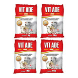 Vit Ade Vitamínico 1kg 4 Uni Calbos Misturar Sal/ração