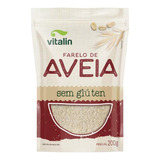 Vitalin Farelo De Aveia Integral Sem Glúten 200g