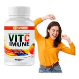 Vitamina C 1000 Mg + Zinco + D + Cálcio + Arginina 60 Compr.