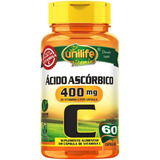 Vitamina C Ácido Ascórbico 500mg 60