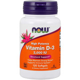 Vitamina D-3 2,000 Iu 120 Cápsulas