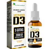 Vitamina D3 2000ui Em Gotas Flora