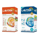 Vitamina E Ômega Para Dar Energia C/2 Lavitan Melhor Preço