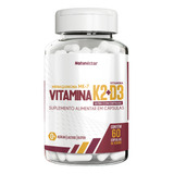 Vitamina K2 Mk7 Menaquinona + D3 60 Caps Ultra Concentrada Sabor Vitaminas K2 +d3
