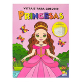 Vitrais Para Colorir - Princesas: Vitrais