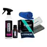 Vitrificador Farol V-light 20ml Vonixx Revelax + Microfibra