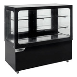 Vitrine Refrigerada Gourmet 5037 - 1,44 Cms +2° A +10°c Ar F Estilo De Vidro Reto 220v