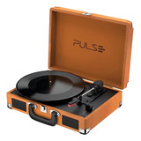 Vitrola Retrô Pulse Berry Sp364 Cor Marrom Bivolt