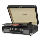 Vitrola Retrô Raveo Sonetto Chrome Black Preta Bluetooth ;