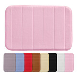 Vittak Tapete Antiderrapante Macio Soft Para Banheiro Conforto Luxo Cor Rosa