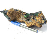 Vivianita Extra Pedra Bruta 21cm Matriz Siderita Natural