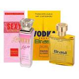 Vodka Brasil Amarelo + Sexy Woman Love - Paris Elysees