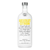 Vodka Destilada Aromatizada Absolut Country Of Sweden Garrafa 1l