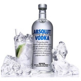 Vodka Sueca Absolut 1 Litro Original Importada!