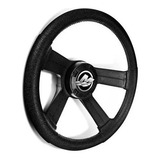 Volante Attwood Nautico Preto Emborrachado Mercury A-8315-4