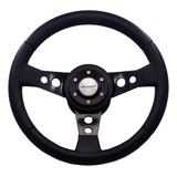 Volante Classico Rosseti Racing Pu Black Linha Ford