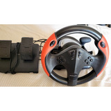 Volante Corrida Gamer Com Marcha E Pedal Multilaser Js087