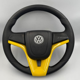 Volante Cruze Amarelo Para Constellation Vw 13180 Ano 2011