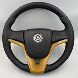 Volante Cruze Dourado Para Constellation Vw 13180 Ano 2011