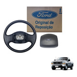 Volante Direção E Tampa Ford F250 Sem Airb Bag 2001/2012