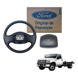 Volante Direção E Tampa Ford F4000 Sem Airb Bag 2001/2019