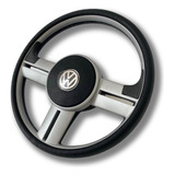 Volante Direção Rallye Surf Prata Saveiro G4 2006 2007 2008