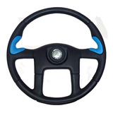 Volante Esport.azul C/ Botao(445mm )c/ Chav Mercedes 1113/15