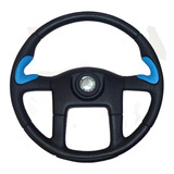 Volante Esport.azul C/ Botao(445mm )c/ Chav Mercedes 1113/15