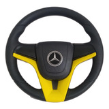 Volante Esportivo Caminhão Mercedes-benz Cruze Amarelo